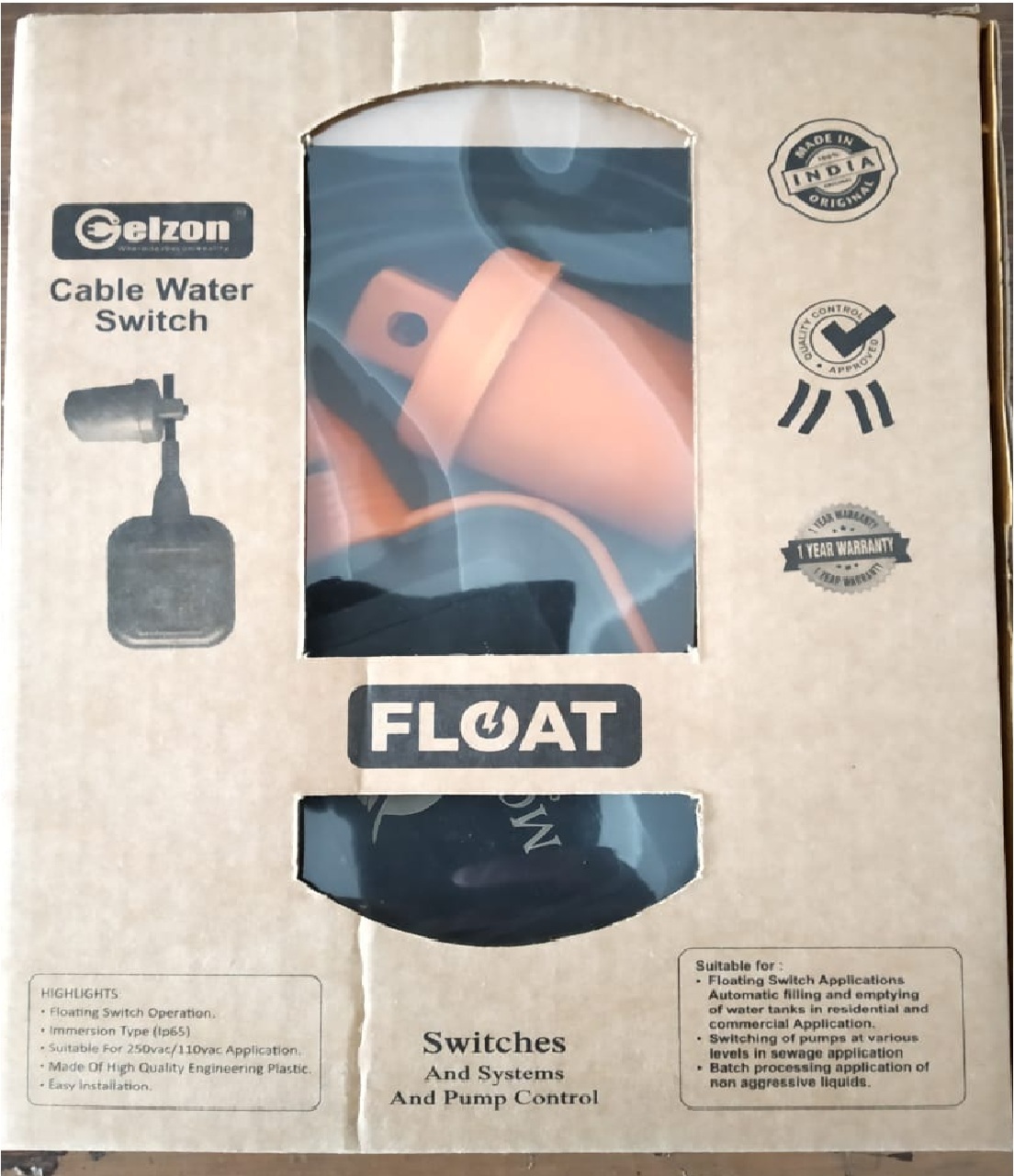 All Color Float Switch
