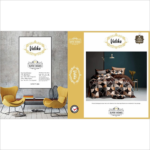 Vatika 1+2 Bed Sheet Set Bookfold