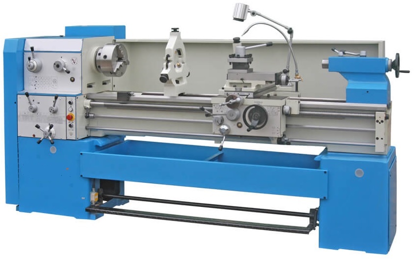Lathe Machine - Cast Iron, 620mm Swing Over Bed, 60mm Spindle Bore, 7.5kw Motor Power | Light, Medium, Heavy Duty, All Geared & Belt Driven