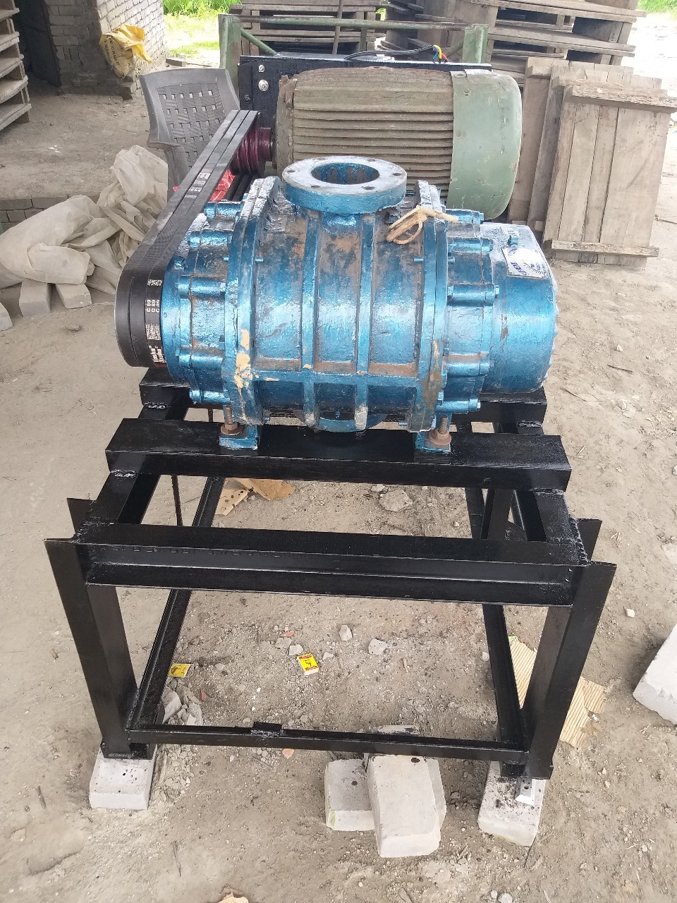 Mild Steel Root Type Compressor For Fly Ash Handling