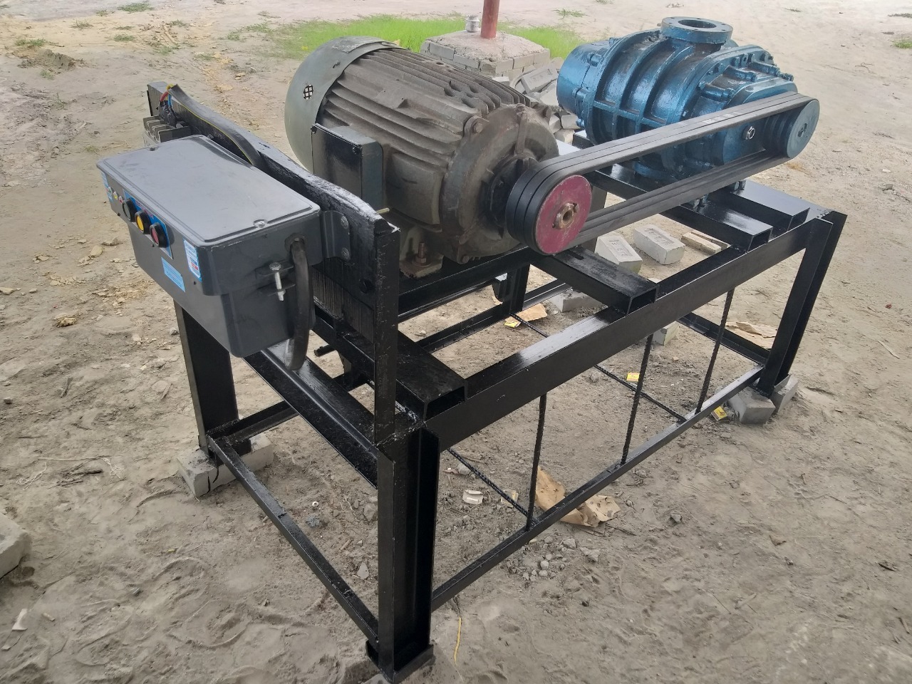 Mild Steel Root Type Compressor For Fly Ash Handling