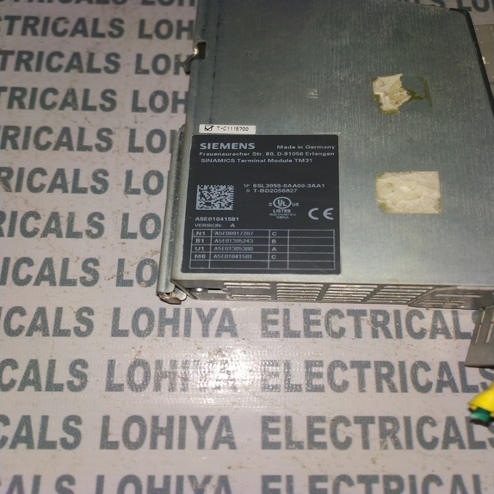 Siemens Sinamics Terminal Module Tm31 6sl3055-0aa00-3aa1