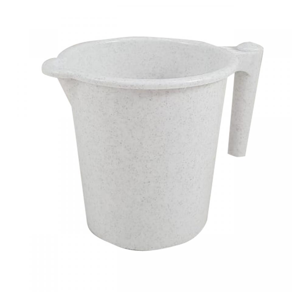 500 Ml Commando Mug - Abs Plastic, Single Cavity, Blue Color | Strong Body, Comfortable Handle, Rounded Edges, Ideal For Bathing