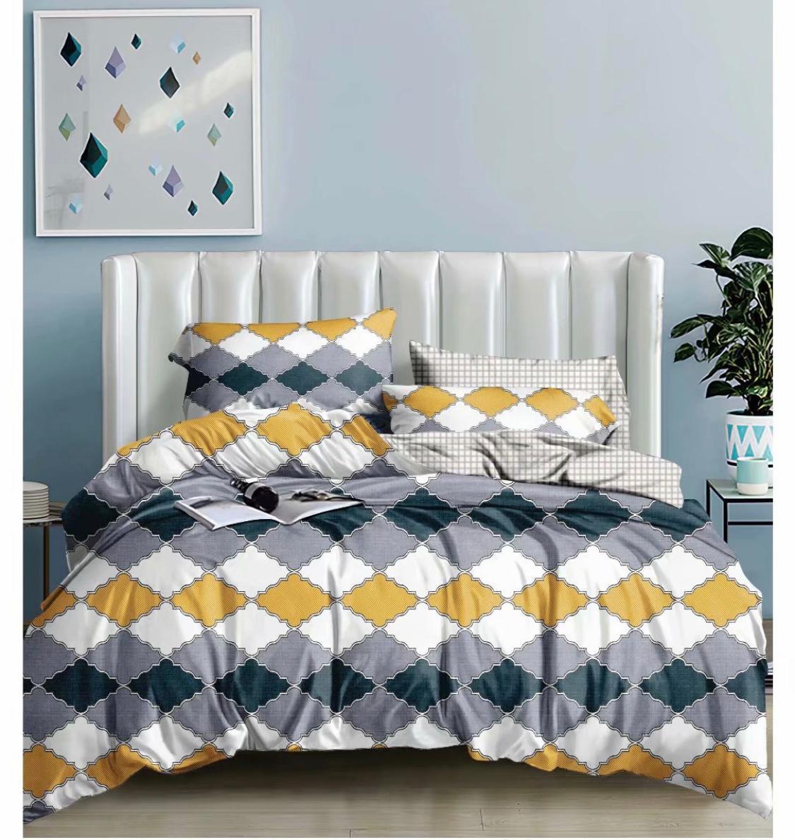 Printed Ac Quilts - 100% Cotton, King Size | Affordable Luxury, Polyester Filling, Printed Pattern, 200 Thread Count