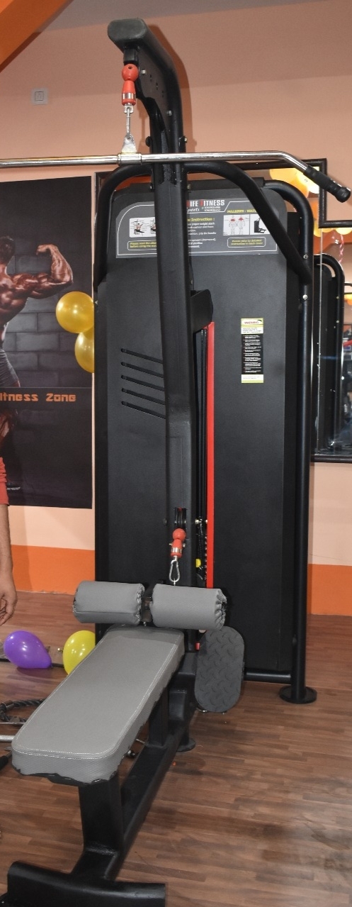 Lat Pulldown With Rowing Machine