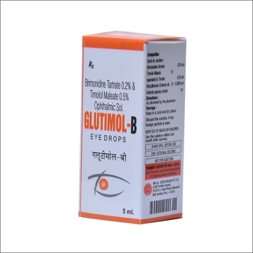 5ml Brimonidine Tartrate 0.2% And Timolol Maleate 0.5% Ophthalmic Solution