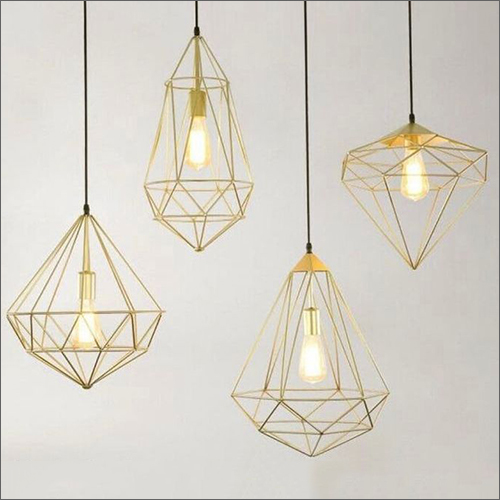 मेटल केज डिजाइन हैंगिंग लाइट