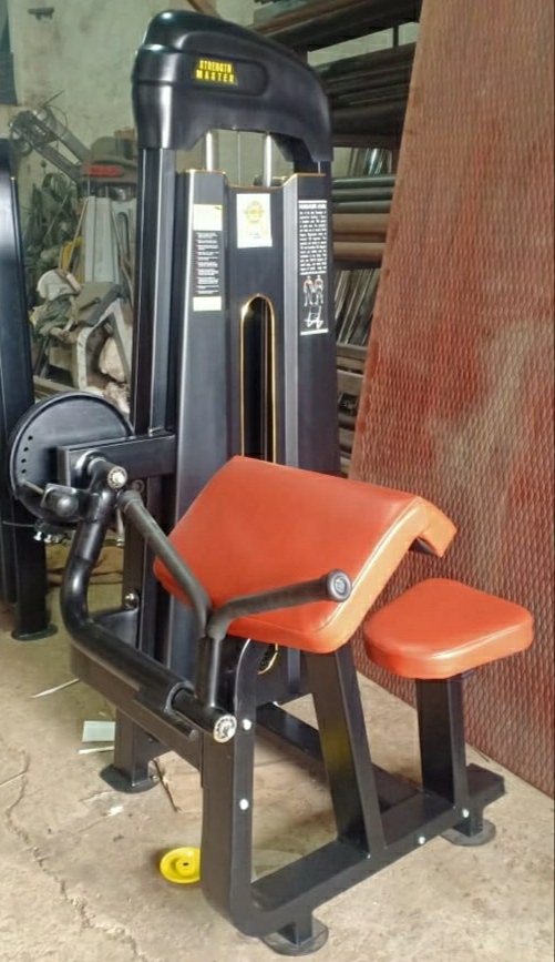 Biceps Curl Machine - Soft Foam Technology, 12 Gauge Rectangular Tube | 80kg Weight Capacity, Adjustable Seat, Advanced Double Effect Welding Technology