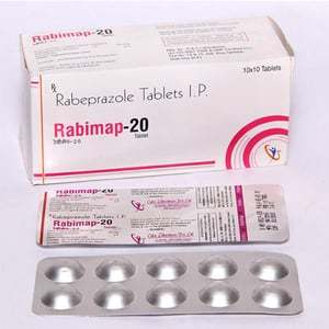 Rabeprazole Tablets - 20 mg Dosage, 3 Week Delivery Time, Monthly Supply of 5 Million Tablets