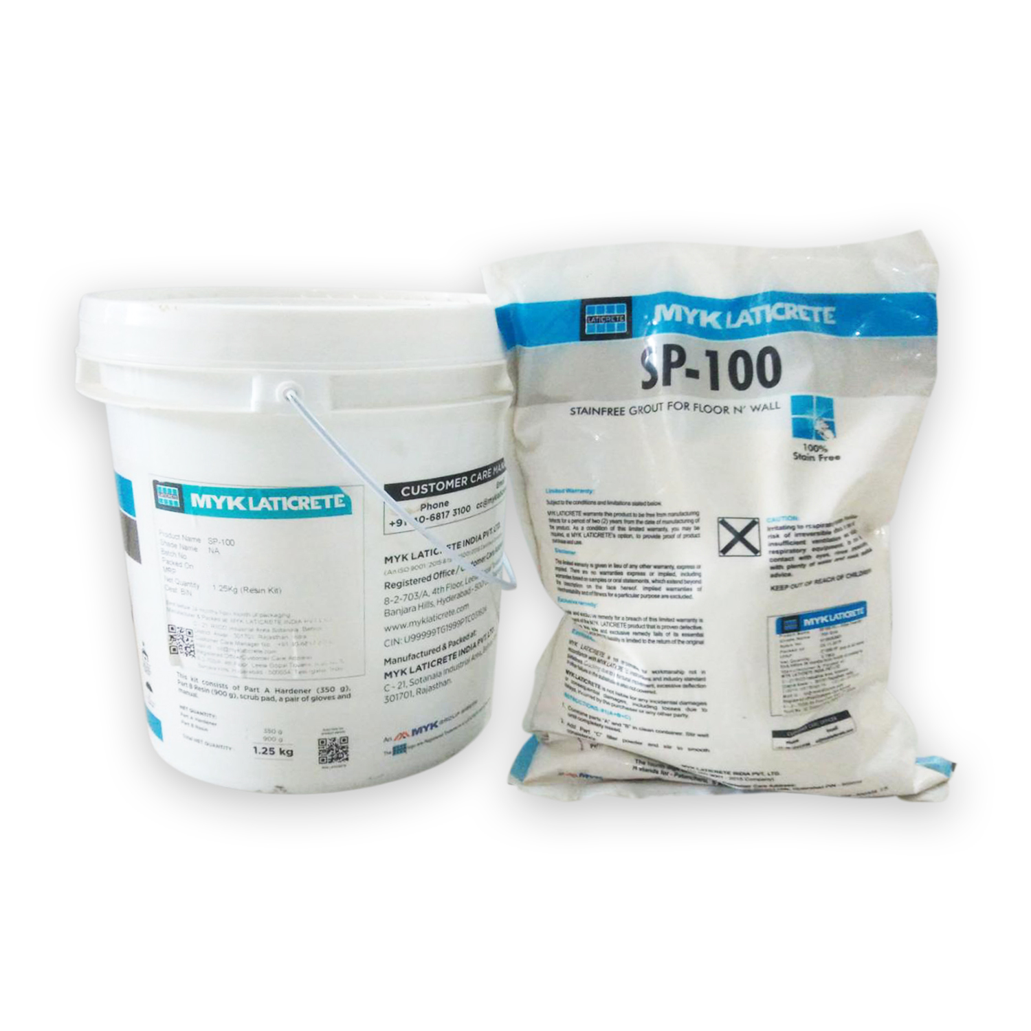 Powder Myk Laticrete Sp - 100 Filler Power (Comp. A+b+c) 5 Kg Silk