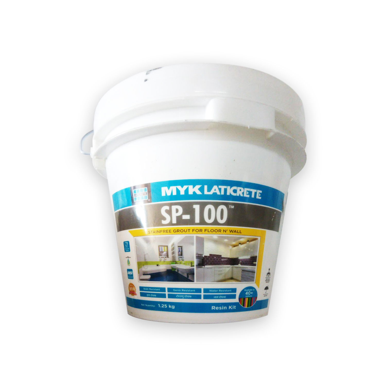 Powder Myk Laticrete Sp - 100 Filler Power (Comp. A+b+c) 5 Kg Platinum