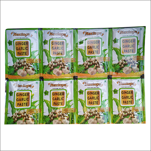 Pack Of 8 Ginger Garlic Paste Pouch Shelf Life: 1 Years