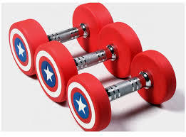 Gym Dumbbell - High Grade Metal & Rubber Weights | Advanced Double Effect Welding, Ideal For Muscle Gain, 1 Year Warranty, Durable Design