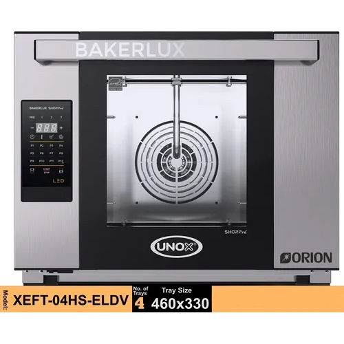 Unox Xeft04hseldv Bakerlux 460x330 Arianna Led Convection Oven With Humidifier Application: Bakery