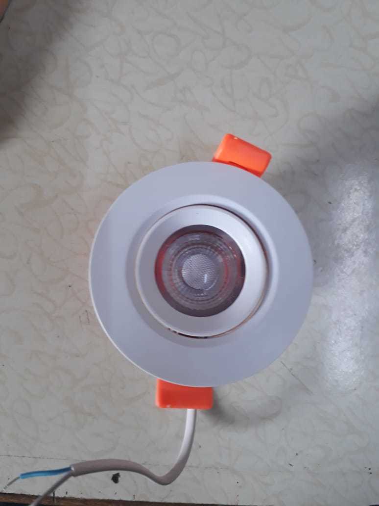 Cob Light - 8w Round Led, 2.5-4 Inch Size | Indoor Lighting, Moveable Can, Available In All Colors, Power Factor 0.95