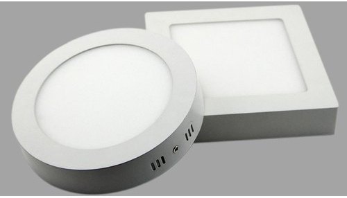 Surface Panel Light - 8w, 15w, 22w | Round & Square Shapes, Cool White, Warm White, Natural White, 240v Input, 4", 6", 8" Sizes