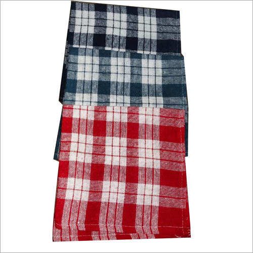 वॉशेबल चेक प्रिंटेड किचन डस्टर