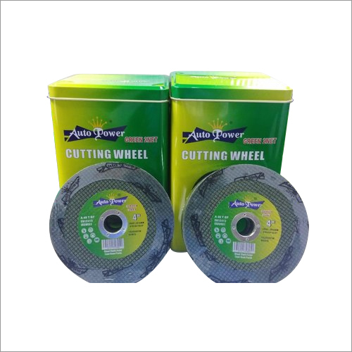 4 Inch Cutting Wheel - Sharp Abrasive Material, Green Circular Disk | Reliable Performance, High Efficiency for Metal Cutting