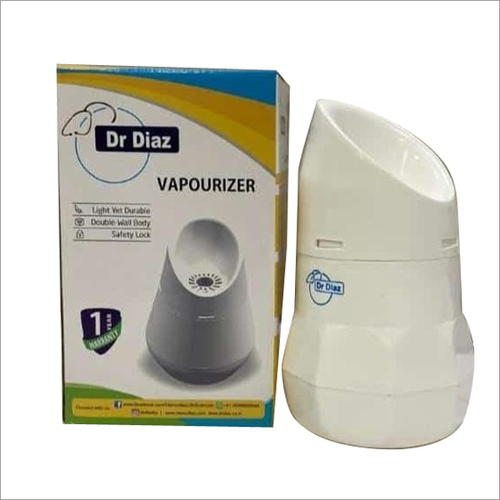 Dr Diaz Vapourizer - ABS Material, 100-220 Volt Power | Suitable for Hospitals, Clinics, and Home Use, Elegant White Finish