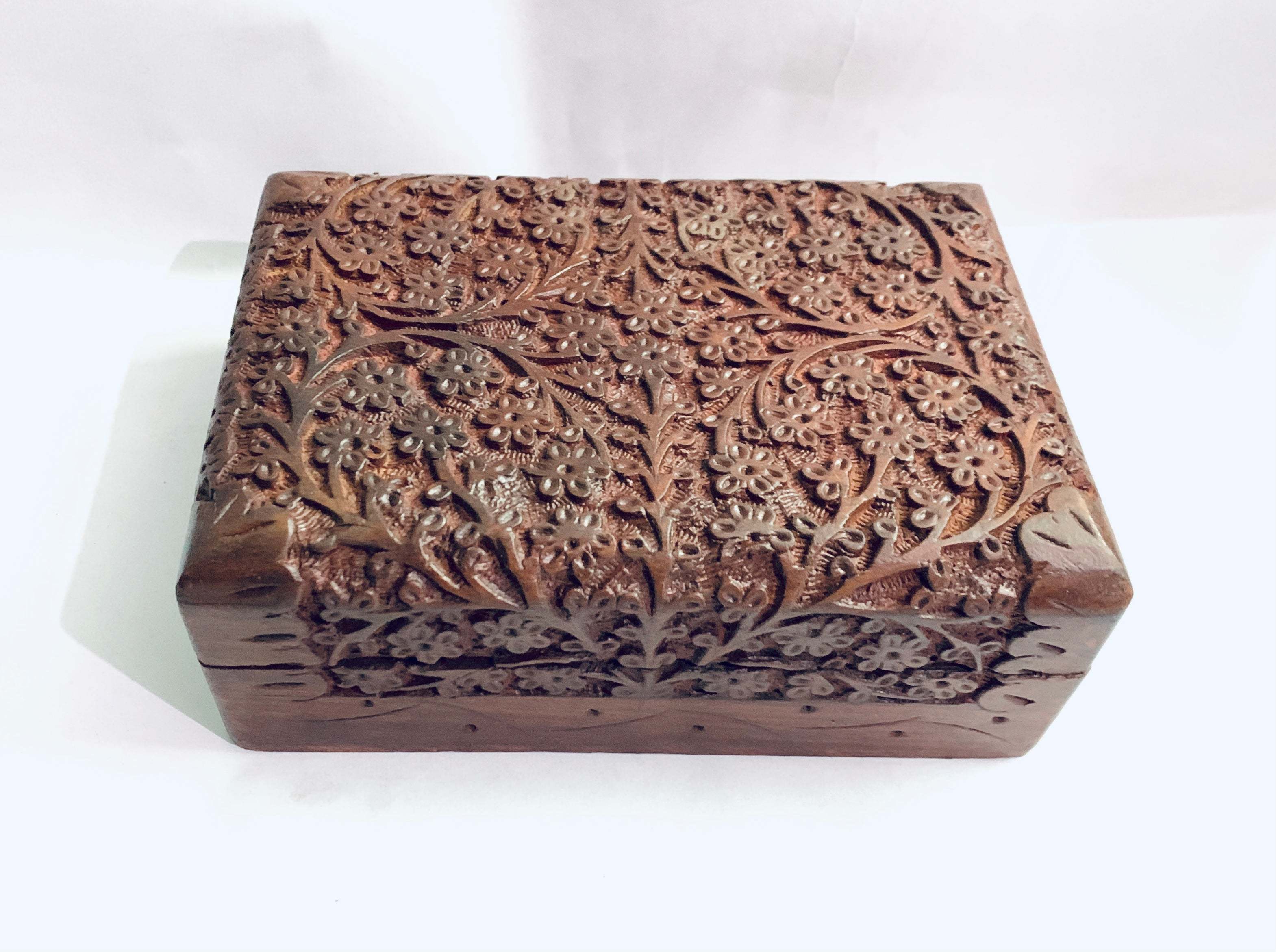 Inlay7, Hand Carved, Multi Utility Box