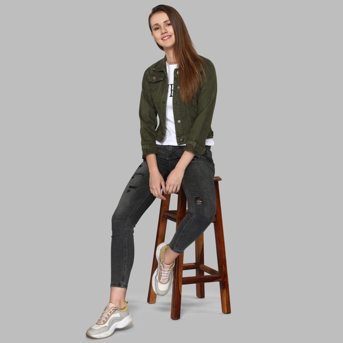 Indian Girls Denim Jacket