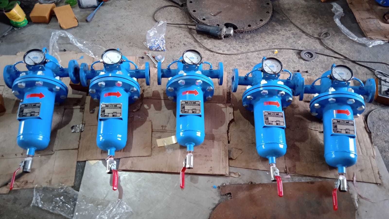 Customized Cylindrical Air Filter Housing