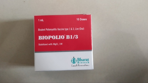 Liquid Bivalent Poliomyelitis Vaccine Type 1 & 3