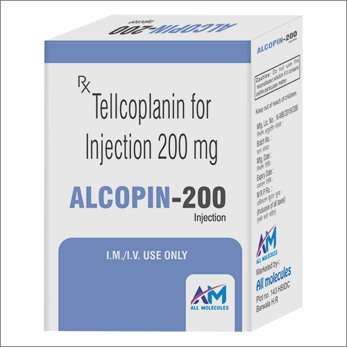 Tellcoplanin For Injection - Drug Type: General Medicines