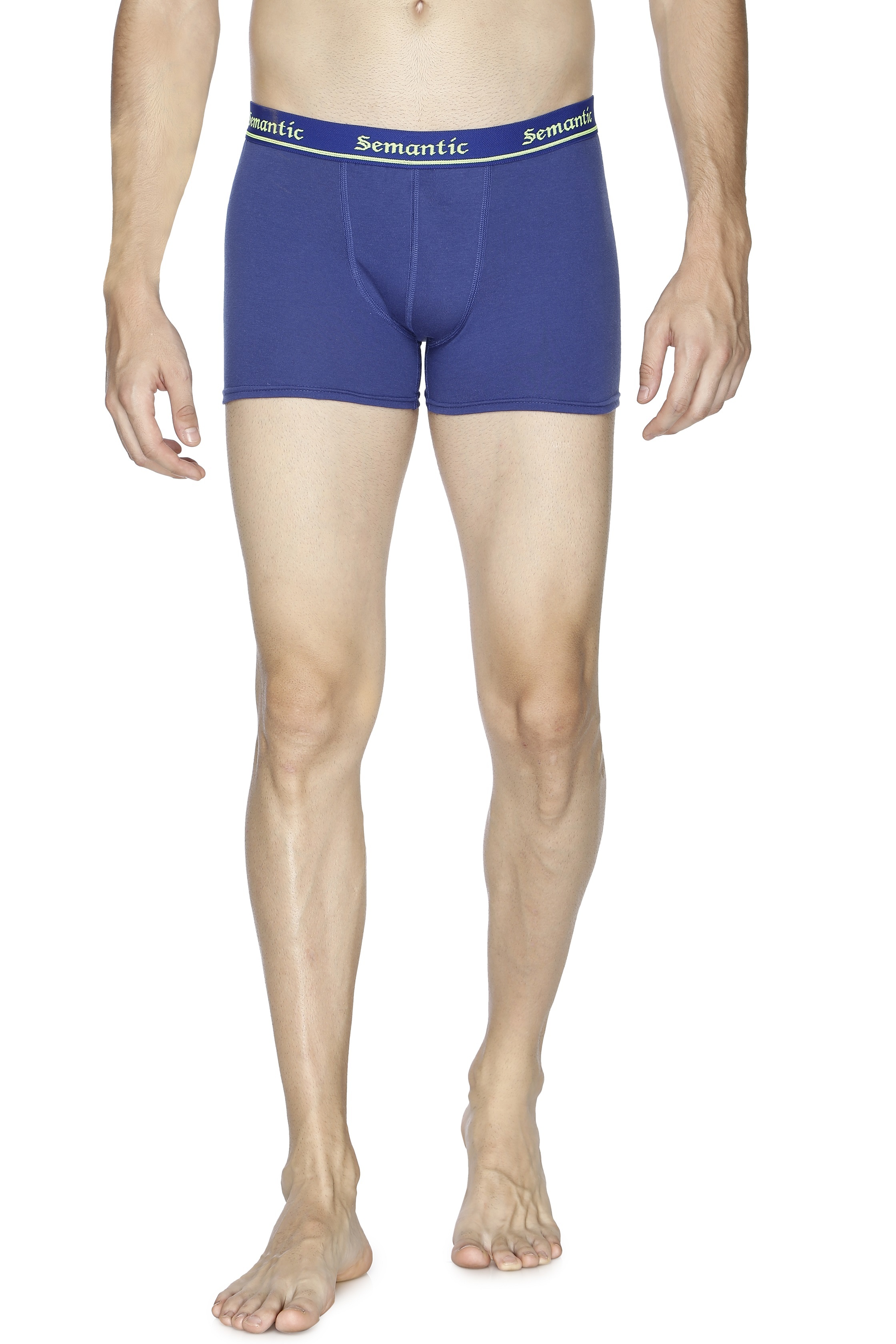 Semantic Cotton Royal Trunks - Solid - Age Group: 18 Above