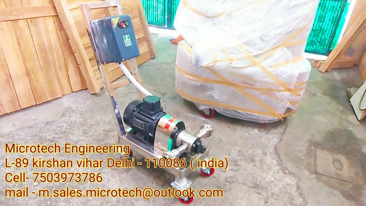 Gel Transfer Pump - Caliber: 125mm