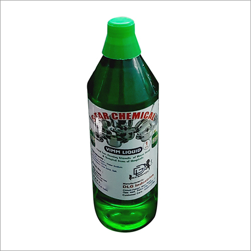 1 Ltr Vimm Dishwash Liquid - Aloe Vera & Lemon Flavor | Gel Form, Green & Yellow Color, Ideal For Kitchen Dish Cleaning, 1 Litre Capacity