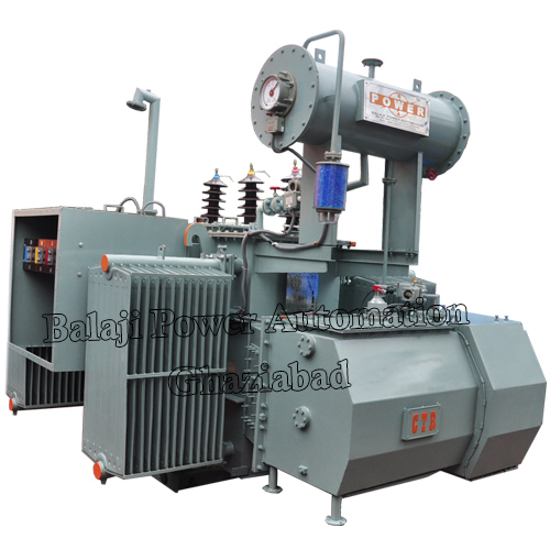 Distribution Transformer - Copper, 100 KVA to 10 MVA, 3 Phase | On-Load Tap Changer, High Efficiency >99%, Oil Cooled, Voltage Regulation 5% to -15%