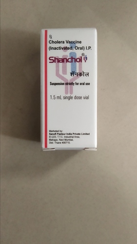 Cholera Vaccine - Inactivated, Oral Liquid Form | Dosage: Liquid, Ingredients: Cholera Vaccine, Suitable For: Children, Storage: 2° to 8°C