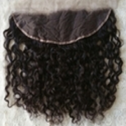 Curly Lace Frontal - 100% Remy Indian Human Hair, 10-28 Inch | No Shedding, Tangle-free, Silky Smooth Texture, Nits Lice Free