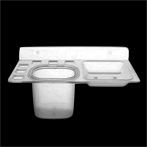 3 इन 1 ऐक्रेलिक टूथब्रश होल्डर