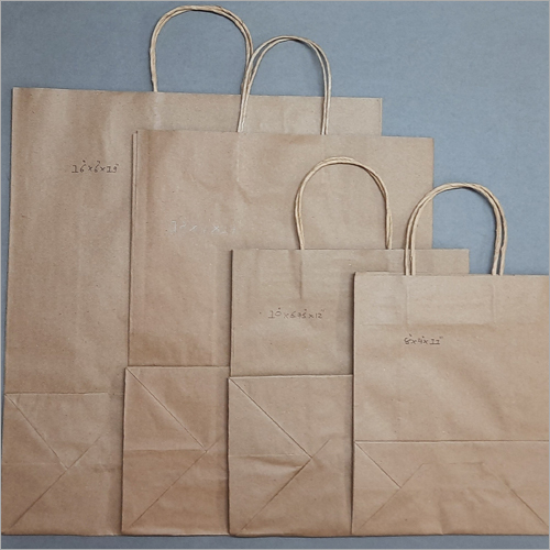 Brown Shopping Bags - Length: 9-16 Inch (In)