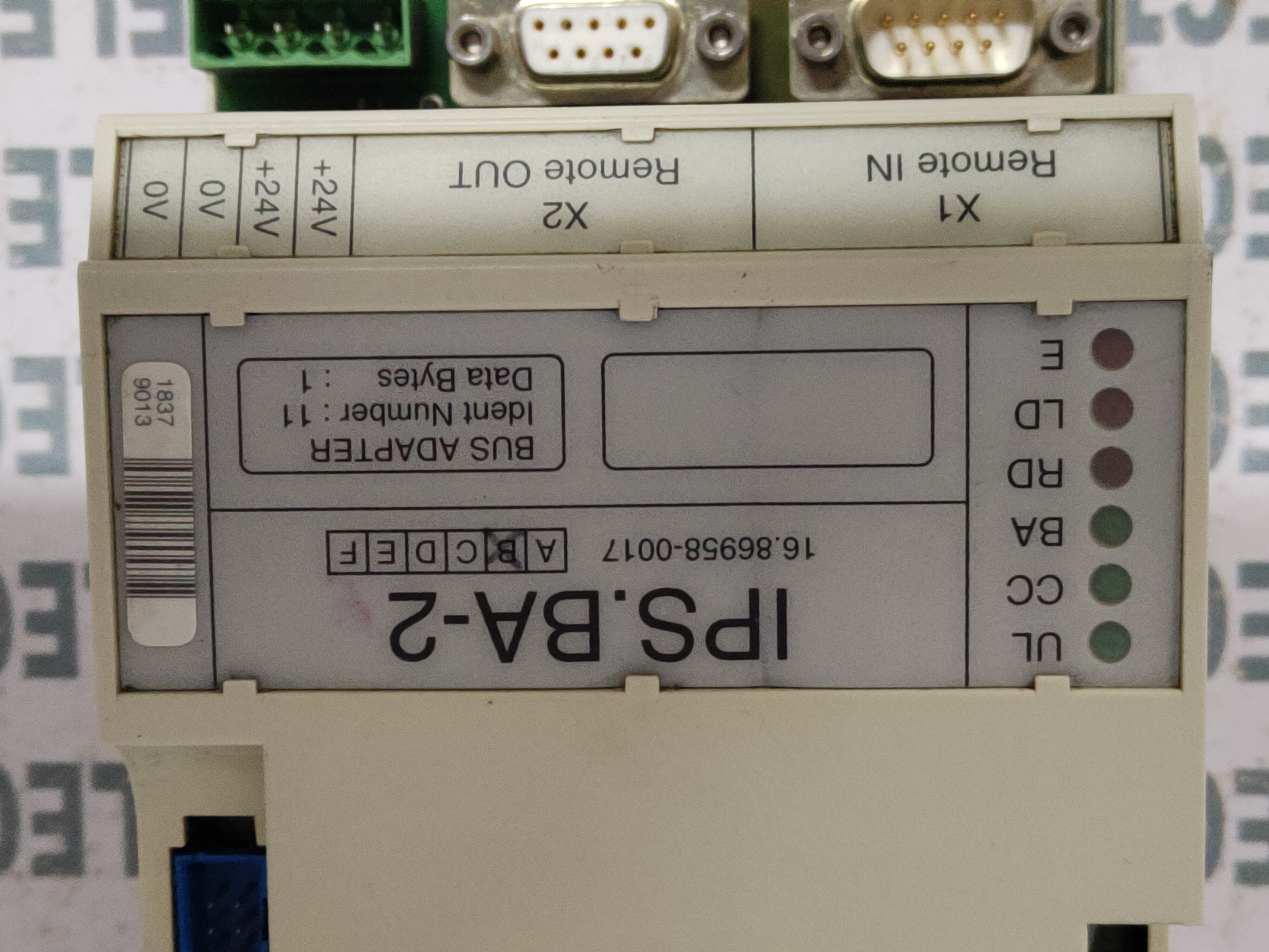 Man Roland Ips.ba-1c 16.86958-0017 Bus Adapter Module