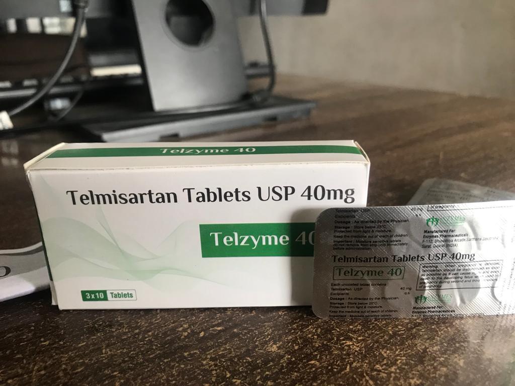 Telmisartan Tablets - 20mg 40mg 80mg 120mg | Suitable For All Store In Cool And Dry Place Prescription Only