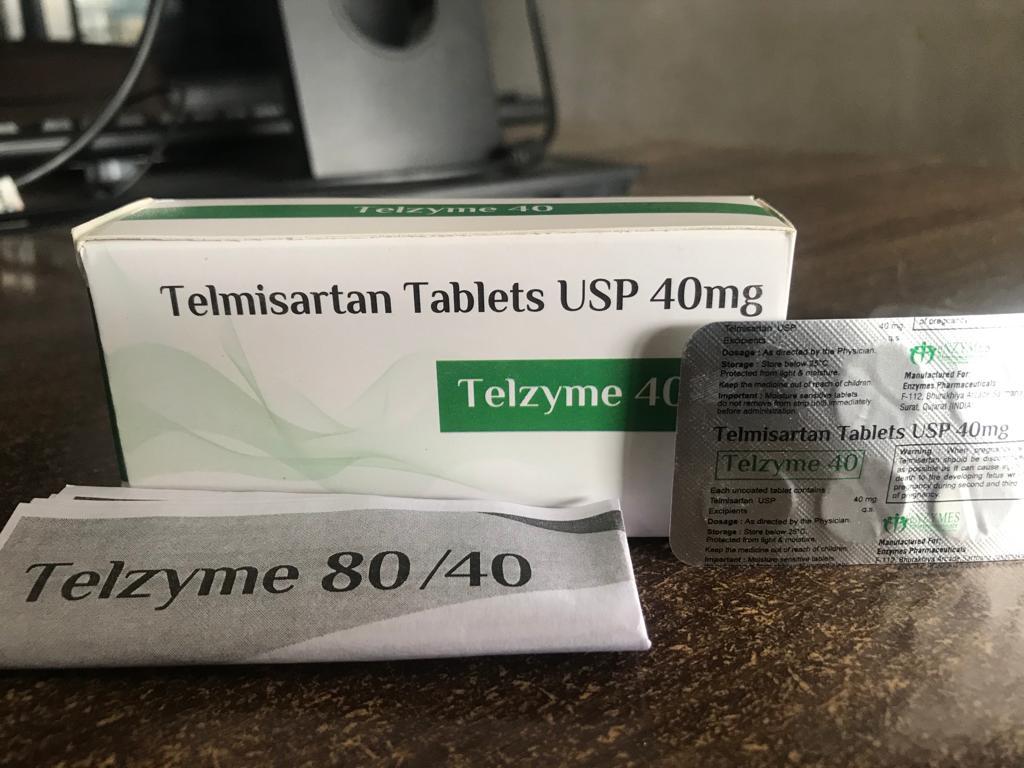 Telmisartan Tablets - 20mg 40mg 80mg 120mg | Suitable For All Store In Cool And Dry Place Prescription Only