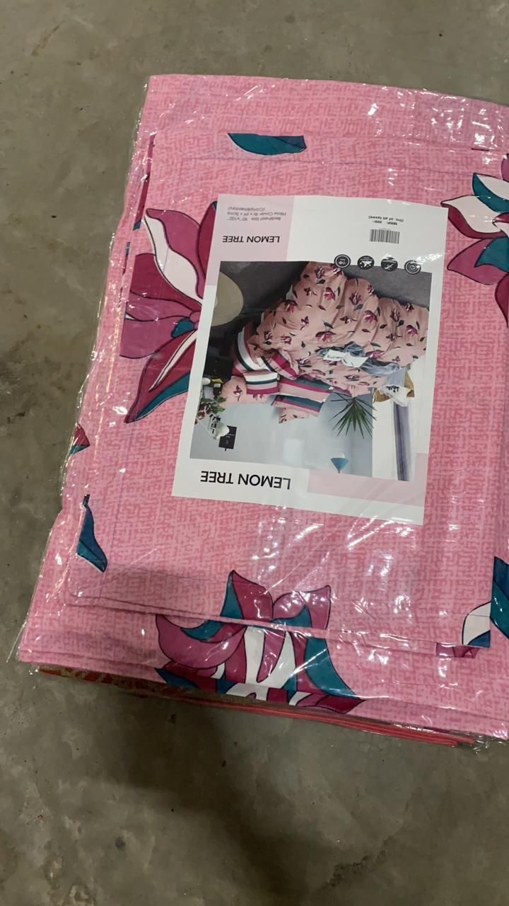 Printed Bed Sheet/double Bed Printed Bedsheet/block Print Bedsheet - Color: As Per Buyer Requirement