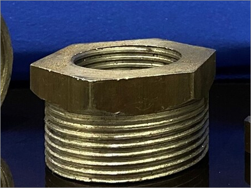 MS Bush - Mild Steel, Round Shape | Various Sizes and Dimensions for Industrial Applications in Water Piping, Automobile, and Mechanical Sectors