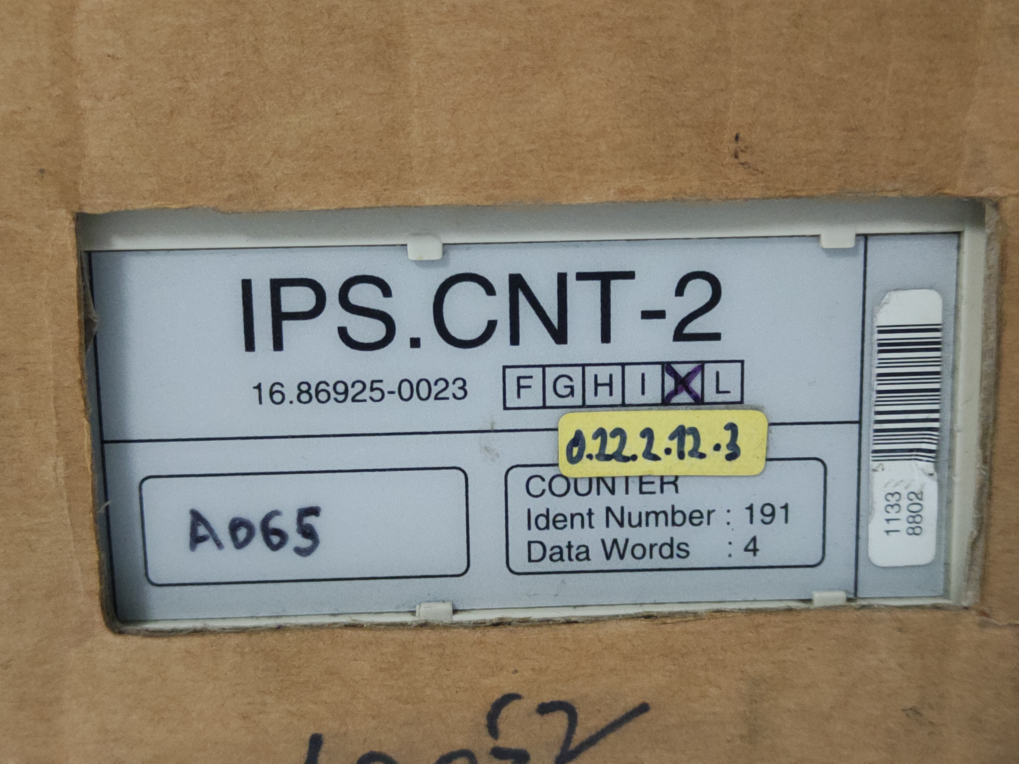 Man Roland Ips.cnt-2 16.86925-0023 Counter Module