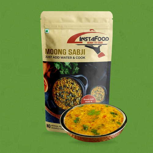 मूंग सब्जी पकाने के लिए तैयार इंस्टेंट एनर्जी