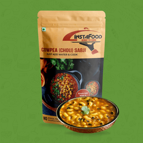 150 ग्राम इंस्टेंट चोली सब्जी मिक्स उपयोग: रेडी टू ईट फूड 2 सर्विंग