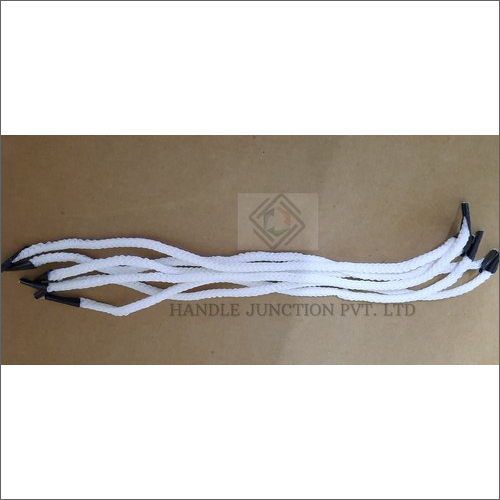 White Tipping Ropes - Twisted Polyester, Durable and Versatile for Multi-Purpose Use