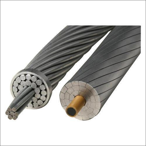 Aluminium Acsr Conductor Wire - 500 Meter Length, Round Shape, Grey Color | High Tensile Strength, Excellent Conductivity, Chemical & Rust Resistant