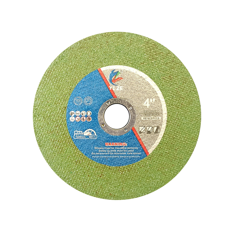 4 Inch Cutting Disc - High Grade Abrasive Grain, 2 In 1 Cutting Or Grinding Solution For Iron And Stainless Steel