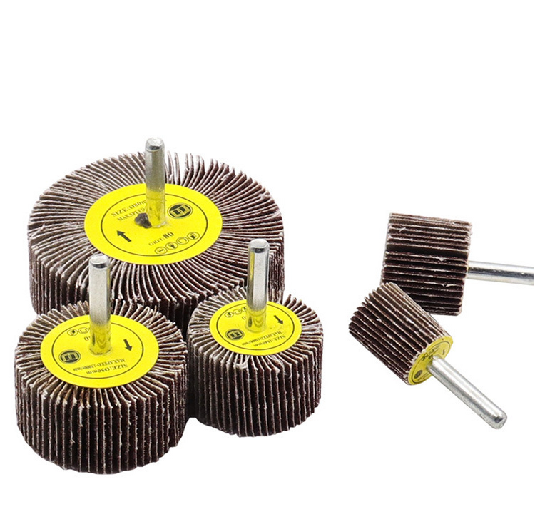Aluminum Oxide Flap Wheel - 2 Inch Diameter 80 Grit | Deburring Sanding Finishing 10000 Rpm