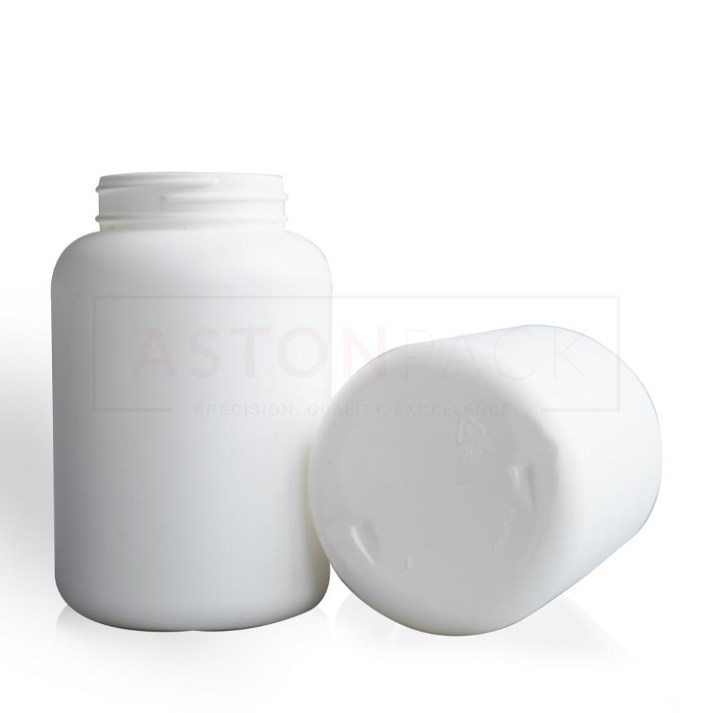 Plastic Ayurvedic Tablet & Capsule Packaging Bottles - Hdpe Material, 400 Ml Size, White Color | Eco-friendly, Heat Resistant, Polished Dustproof Surface