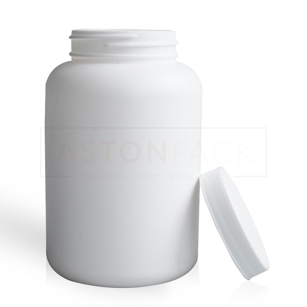 Plastic Ayurvedic Tablet & Capsule Packaging Bottles - Hdpe Material, 400 Ml Size, White Color | Eco-friendly, Heat Resistant, Polished Dustproof Surface